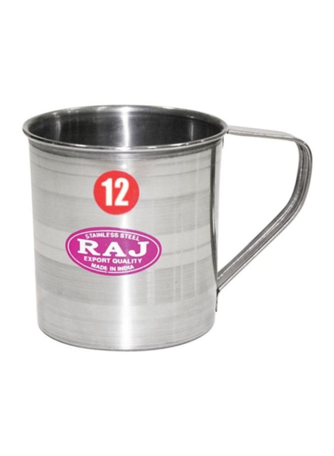 RAJ Stainless Steel Mug Silver 