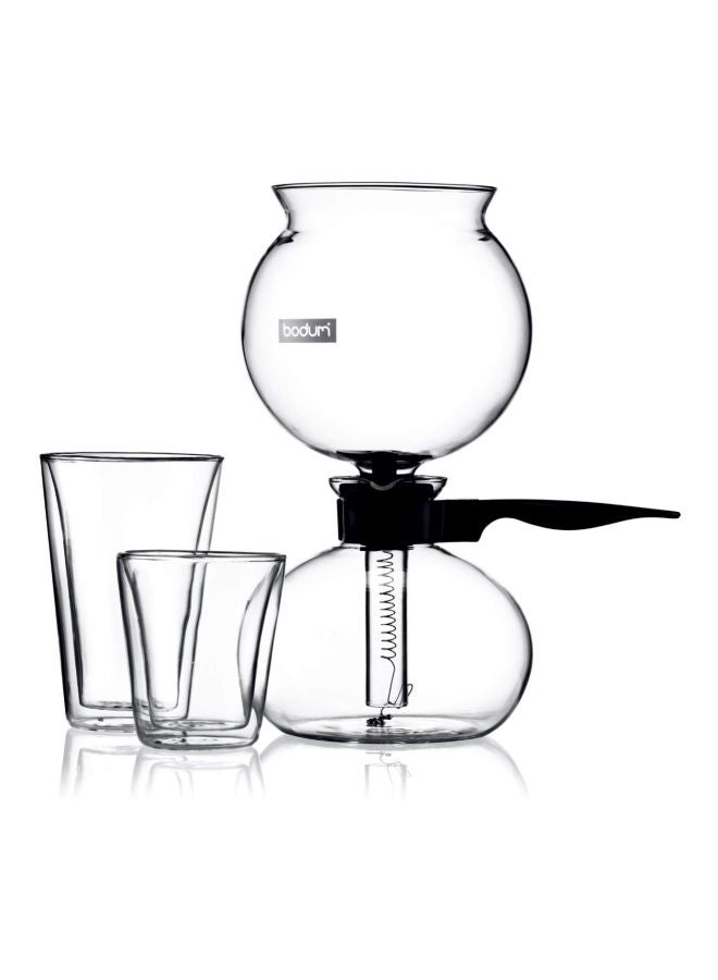 bodum Santos Vacuum Coffee Maker Black 1Liters - Image 5