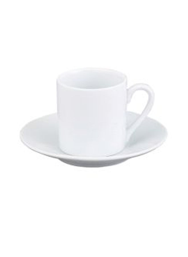 Corona Coffee Cup With Saucer white 15.5 x 15.5 x 7.5cm - v1615615396/N41872655A_1