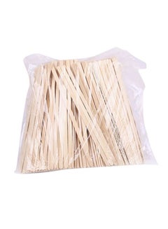 Hotpack 10 Pack Coffee Stirrer Set Beige 19cm 