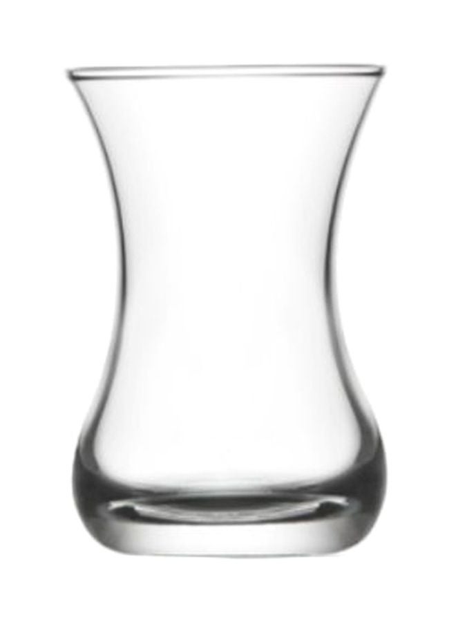 لاف طقم أكواب أسينا للشاي، 6 قطع شفاف - Image 2