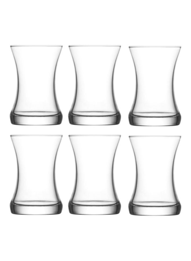 LAV 6-Piece Zen Tea Glass Set Clear - Image 1