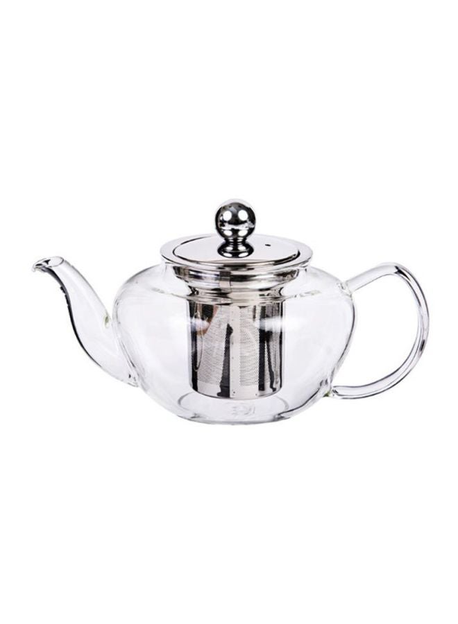 TALIONA - Classic Tea Pot Clear/Silver - Image 1