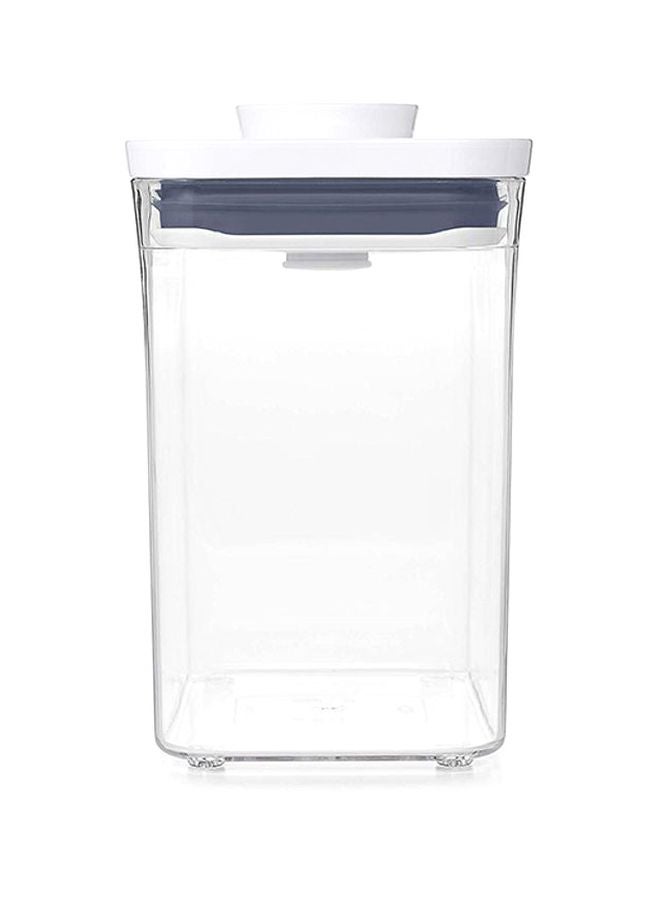 OXO GG POP 2.0 Rectangle Short Clear/Grey 31.5x16x10.5cm  - Image 2