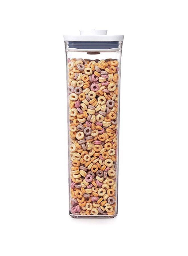 OXO GG POP 2.0 Rectangle Tall Clear/Grey 31.5x16x10.5cm - Image 3