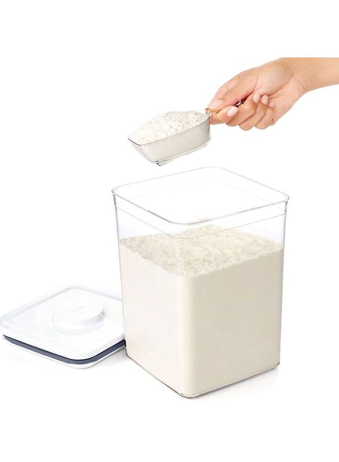 OXO GG POP 2.0 Half Cup Scoop Clear 9.5x4.1x2.5cm  - Image 3