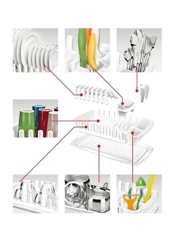 tescoma Drainer And Tray Kit White 48.5x29.5x9.5cm - Image 4