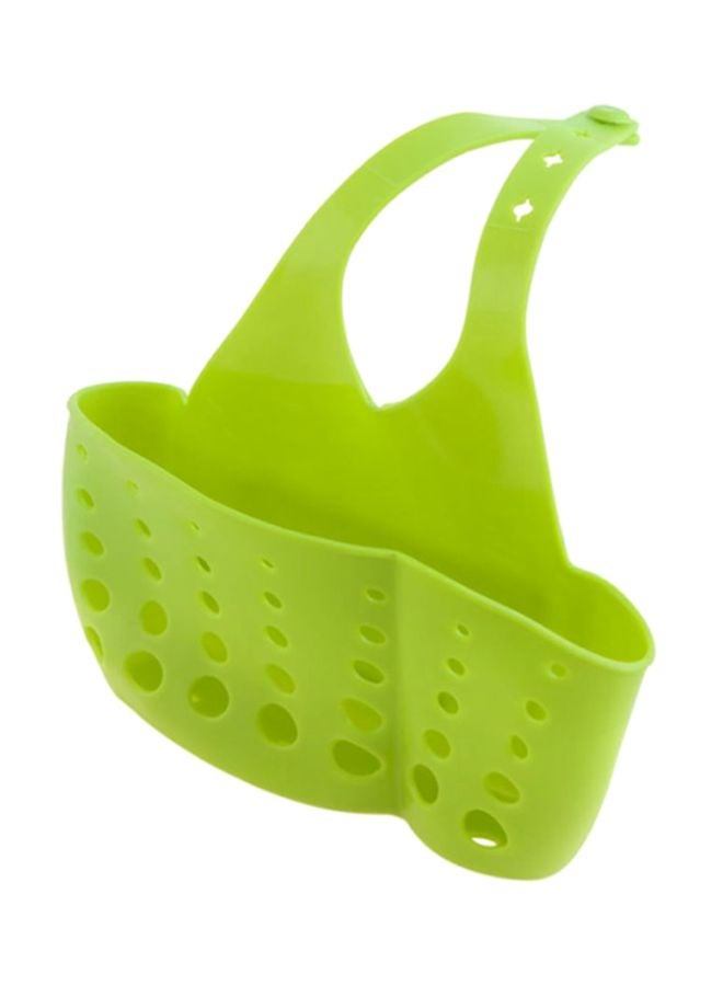 Sharpdo Adjustable Kitchen Storage Basket Green 20x4.5x12cm - Image 1