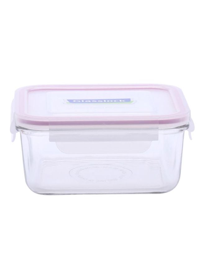 Glasslock Square Container Clear 17 x 17 x 7.6cm  - Image 1