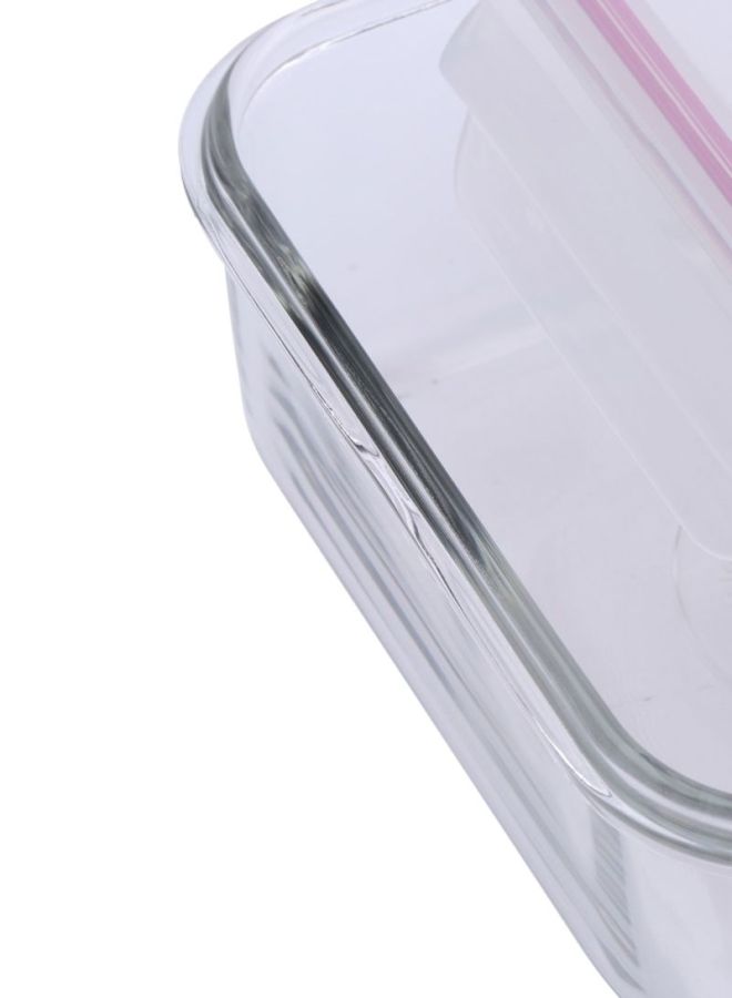 Glasslock Square Container Clear 17 x 17 x 7.6cm  - Image 2