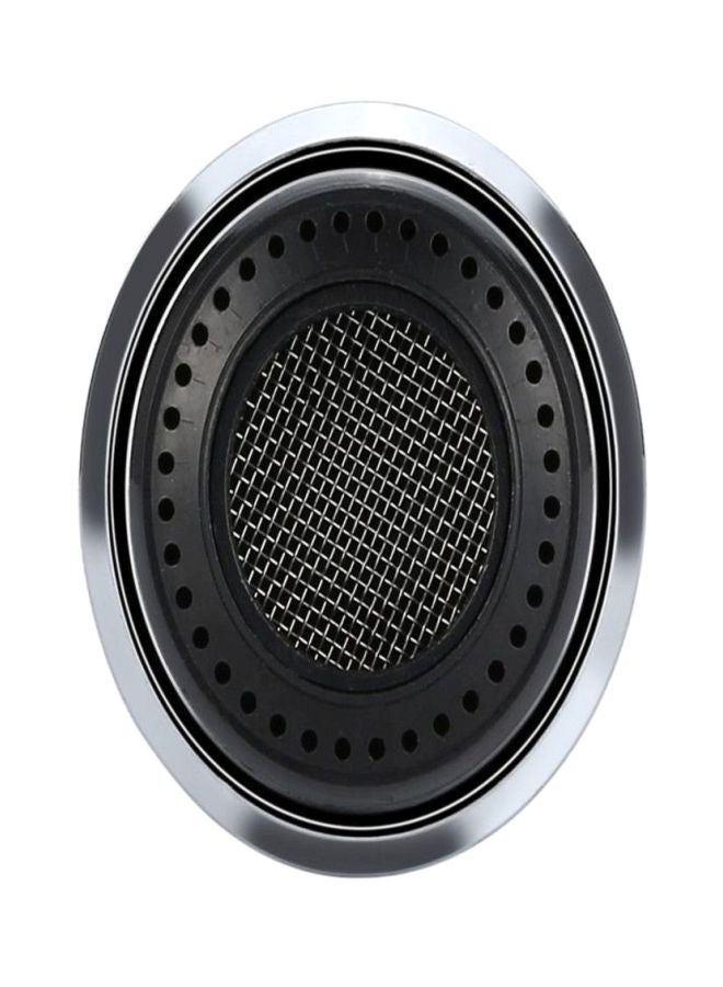 Sharpdo Rotatable Water Saving Tap Bubbler Filter Silver/Black 24x6x3cm - Image 4