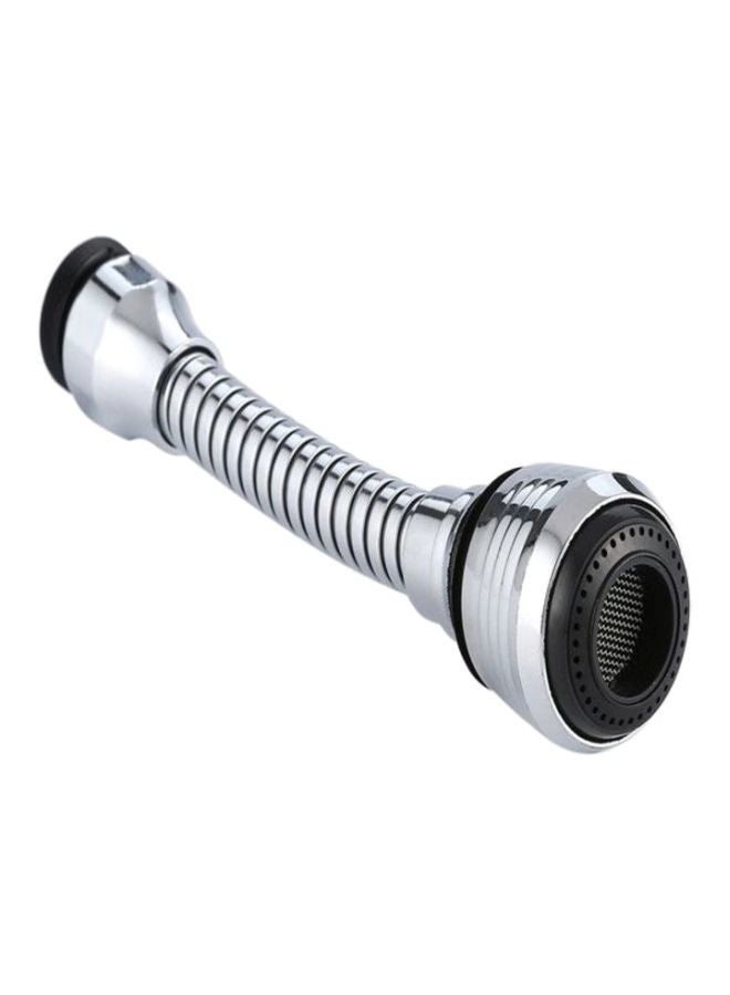 Sharpdo Rotatable Water Saving Tap Bubbler Filter Silver/Black 24x6x3cm - Image 5