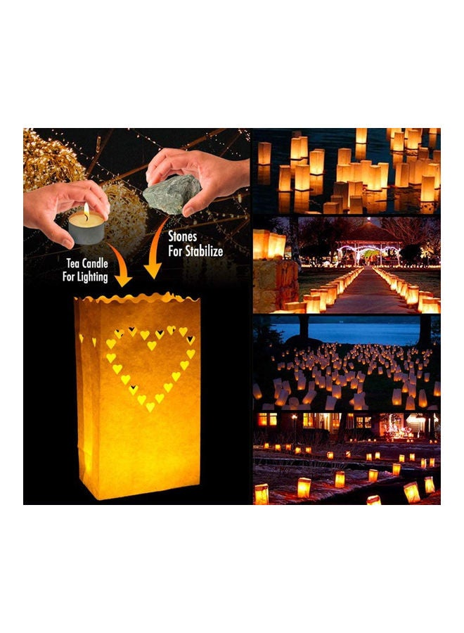 ISank 20-Pieces Luminary Bags For Party 26x15x9cm  - Image 3
