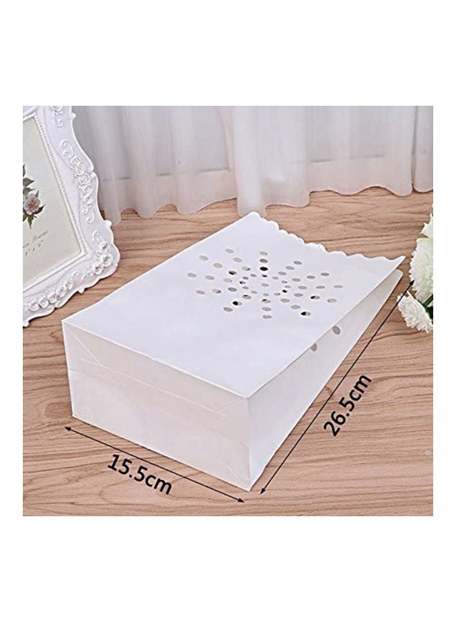 20-Pieces Luminary Bags For Party 26x15x9cm
