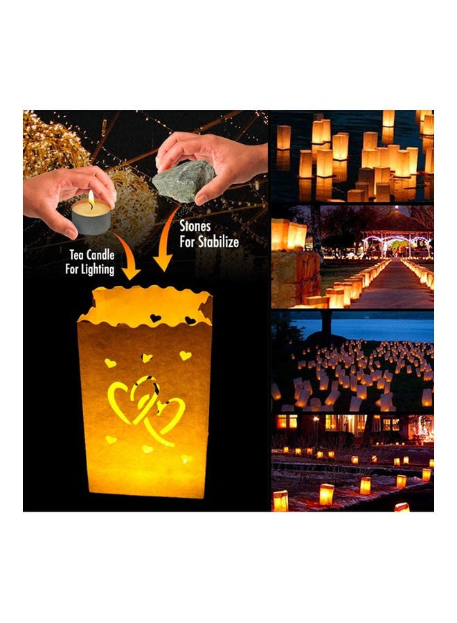 ISank 20-Pieces Luminary Bags For Party 26x15x9cm  - Image 3