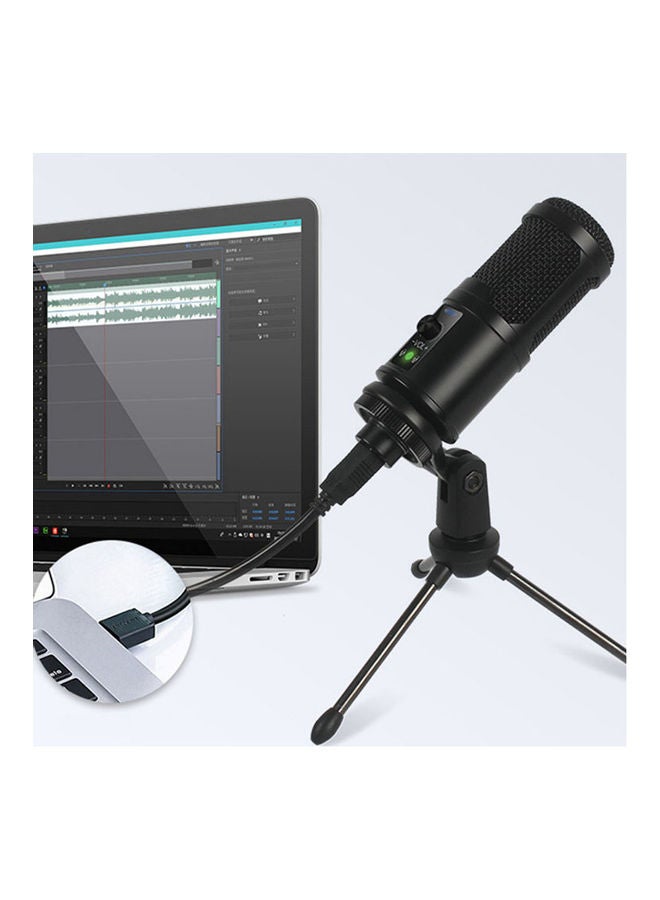 Arabest - Professional Studio Recording Condenser Microphone Kit ANY0051 Black - Image 1