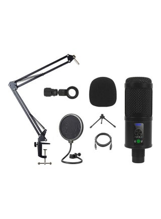 Studio Broadcasting Recording Portable Condenser Microphone Set ANY0053 Black - v1615626337/N45186246A_1