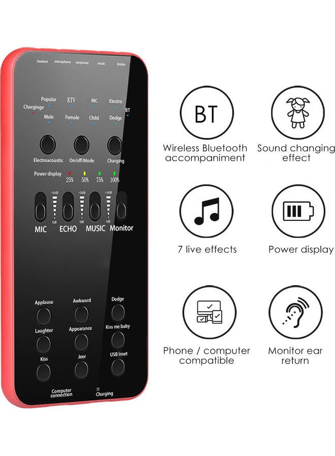E6 Sound Card Red - Image 2