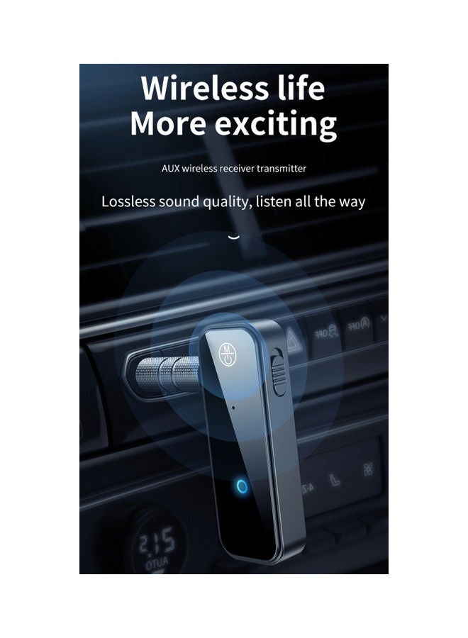 Generic - Bluetooth Transmitter and Receiver Car Kit C28 Black - Image 1