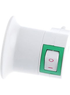 Generic 3-Piece EU Plug to E26/E27 for Adapter LED Light Bulb White  - Image 3