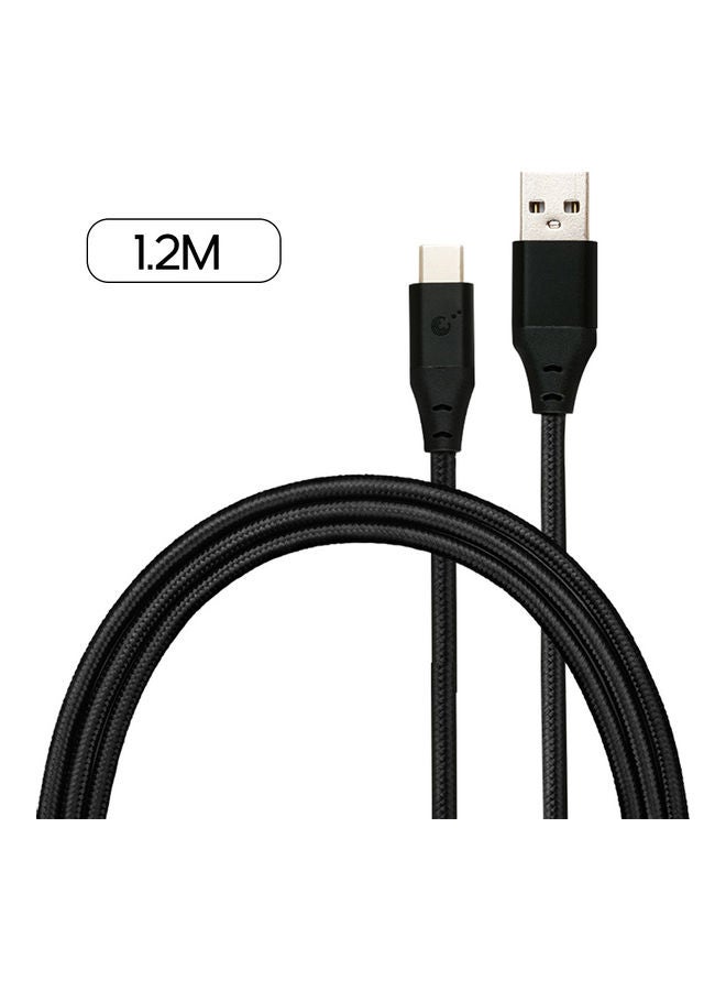 USB Charging Cable Type-C Black 