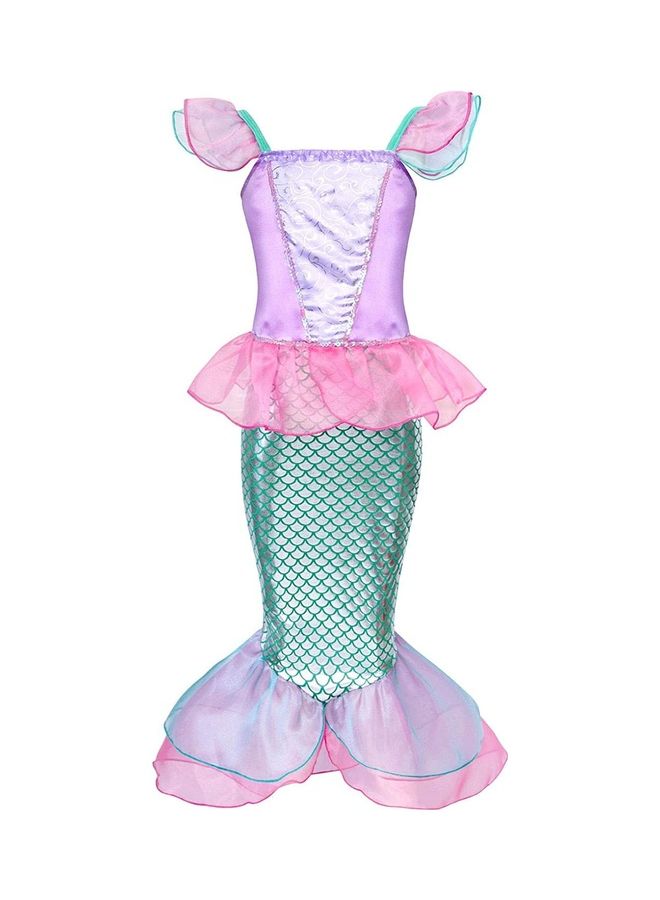 XiuWoo Mermaid Costume with Jewellery Set 100cm  - Image 2