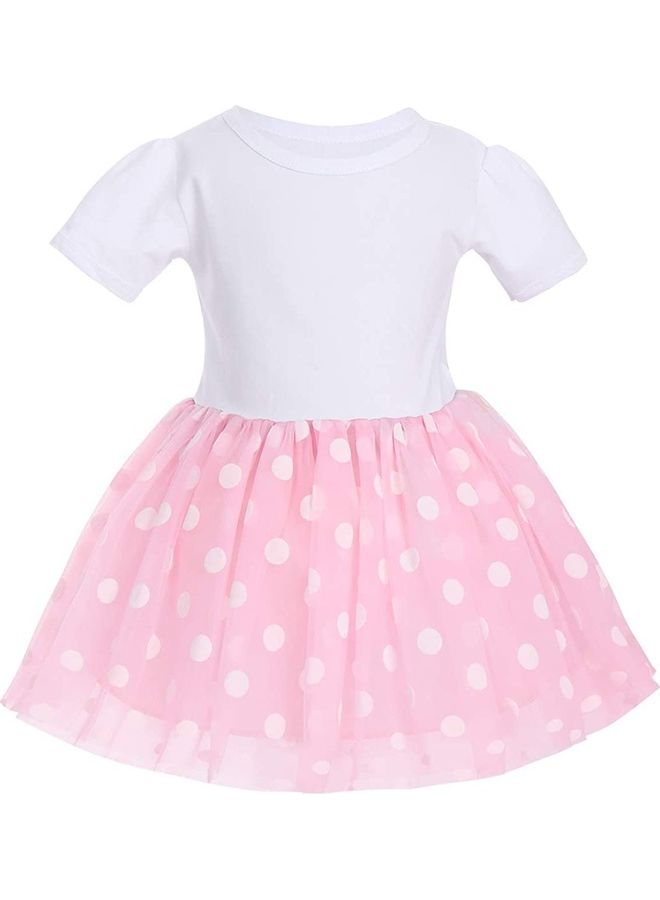 XiuWoo Princess Polka Dots Costume 100cm - Image 2