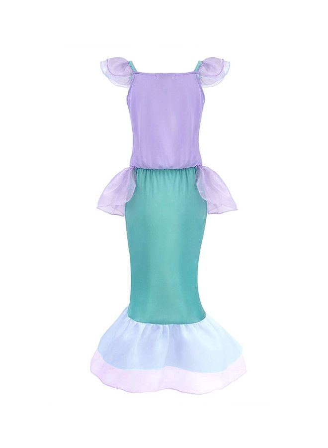 XiuWoo Princess Party Costume with Jewellery Accessories 100cm  - Image 2