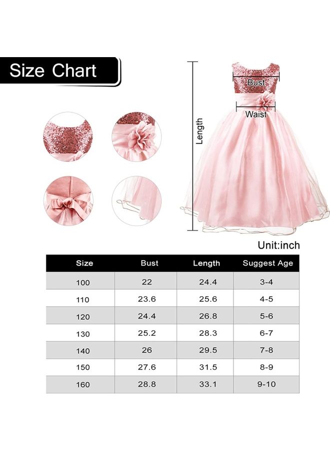 XiuWoo Princess Cosplay Carnival Dress-Up Costume 100cm  - Image 3