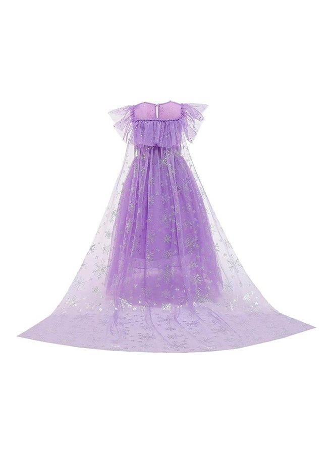 XiuWoo Princess Costume With Jewellery Set 130cm - Image 3