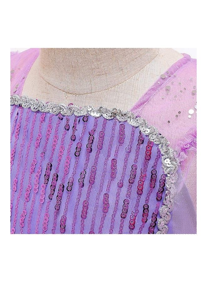 XiuWoo Princess Costume With Jewellery Set 130cm - Image 4