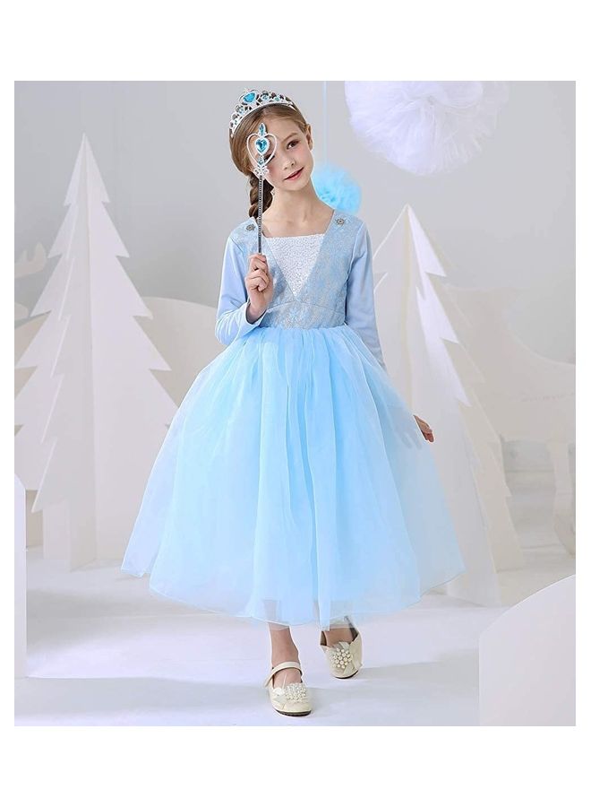 XiuWoo Princess Party Costume Dress 140cm - Image 4