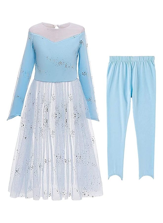 XiuWoo Princess Cosplay Dress With Pants 110cm - Image 1