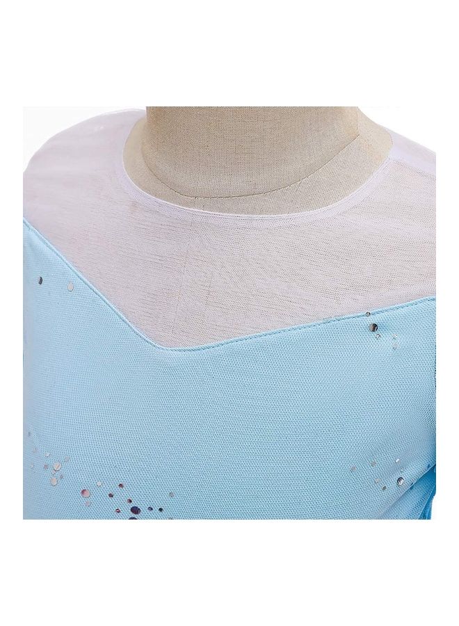 XiuWoo Princess Cosplay Dress With Pants 110cm - Image 4