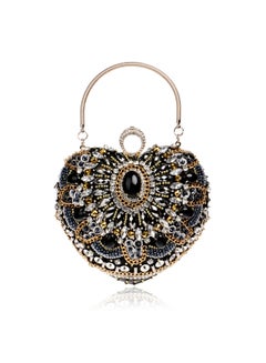 TOEON Fashion Banquet Bag Black/Gold/Silver  - Image 2
