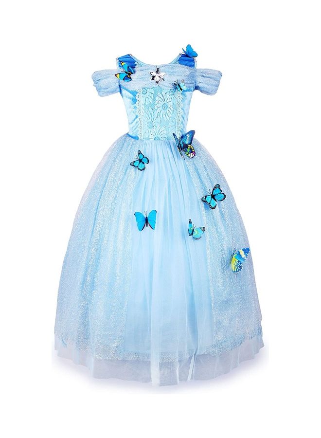 XiuWoo Princess Costume with Butterfly Set 110cm - Image 1
