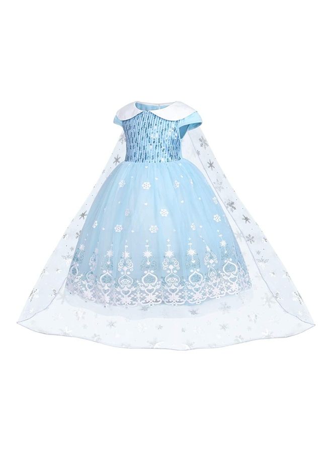 XiuWoo 9-Piece Princess Cosplay Costume And Accessory Set 120cm - Image 2