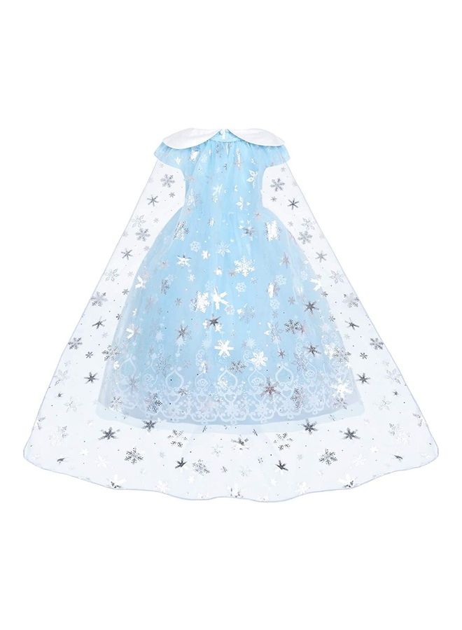 XiuWoo 9-Piece Princess Cosplay Costume And Accessory Set 120cm - Image 3