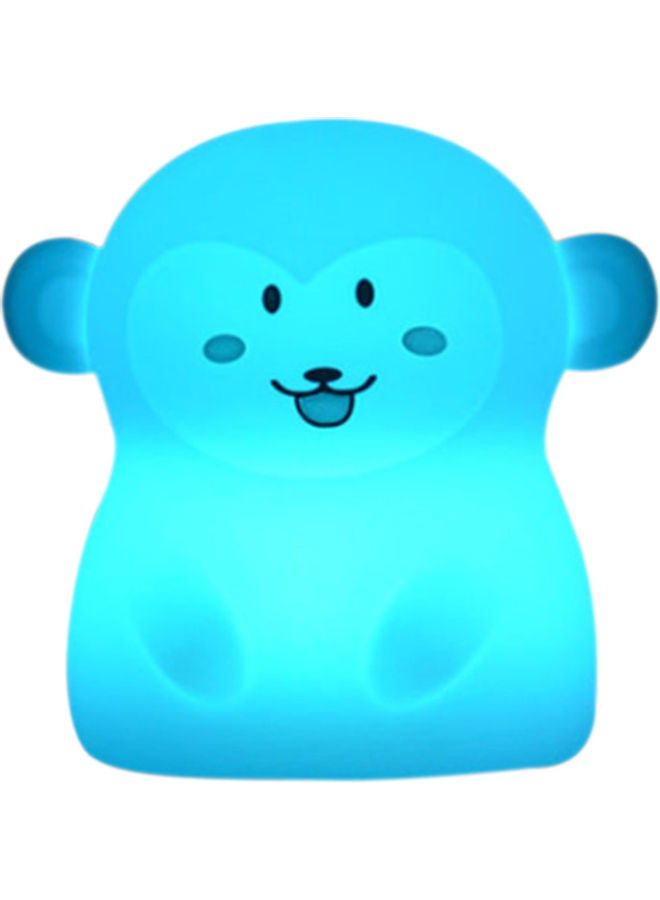 Lovely LED USB Rechargeable Night Lamp Blue 12 x 9.8 x 9.8cm  - Image 1