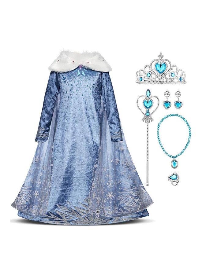 XiuWoo Princess Costume With Jewellery Set 100cm - Image 1