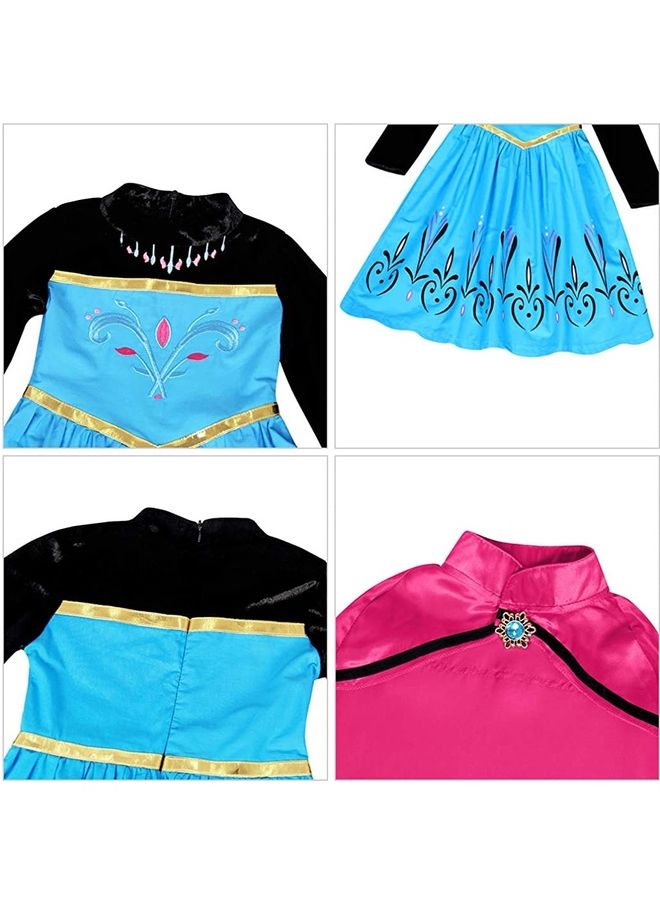 XiuWoo Princess Cosplay Carnival Dress-Up Costume With Accessories 90cm  - Image 5