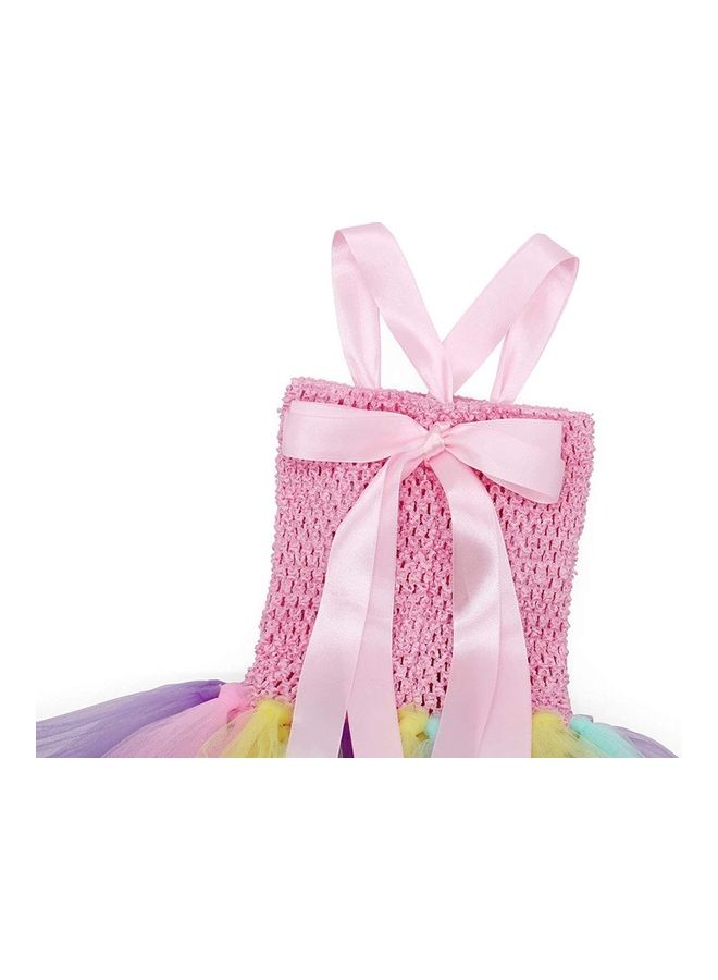 XiuWoo Princess Cosplay Costume With Unicorn Headband 90cm - Image 5