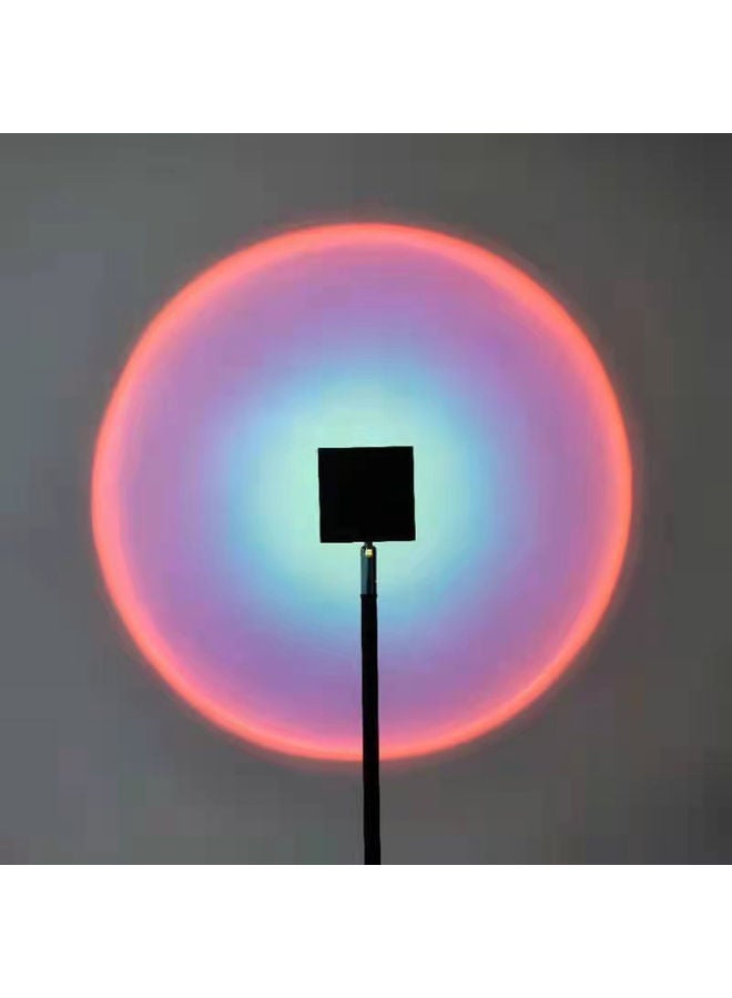 Generic - LED Sunset Projector Floor Lamp Blue Purple - Image 1