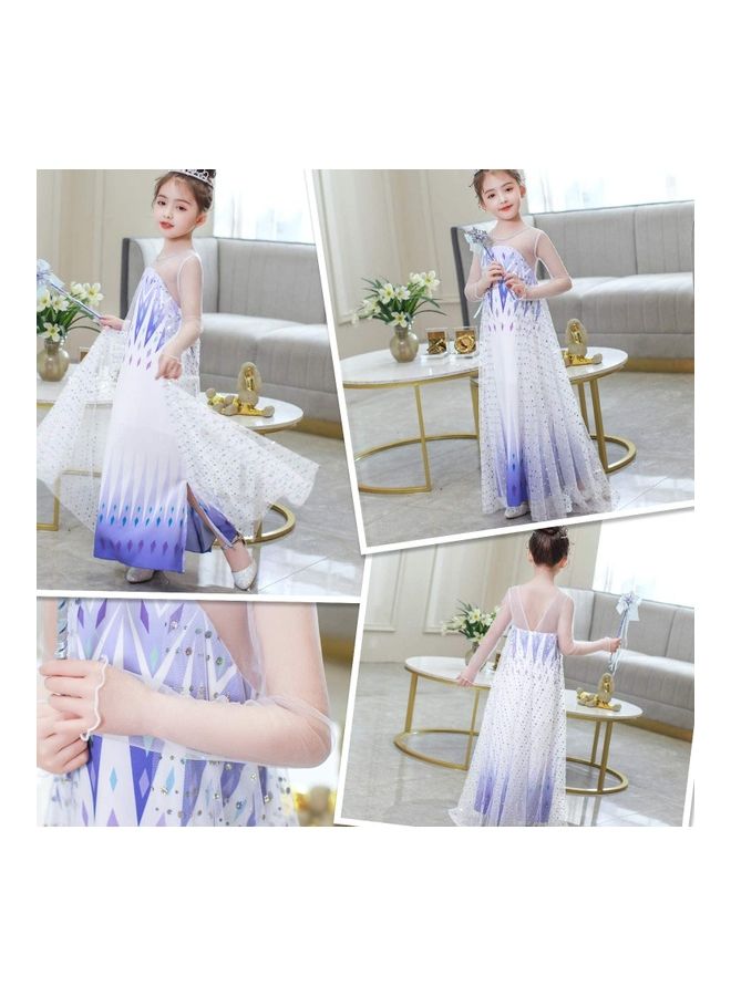 XiuWoo Princess Party Costume with Accessories 110cm - Image 3