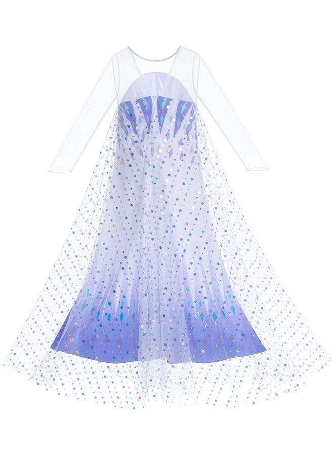 XiuWoo Princess Party Costume with Accessories 110cm - Image 5