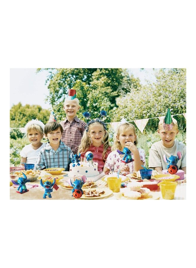 آيسانك طقم ألعاب ليلو ستيتش لتزيين الكيك مكون من 6 قطع - Image 3