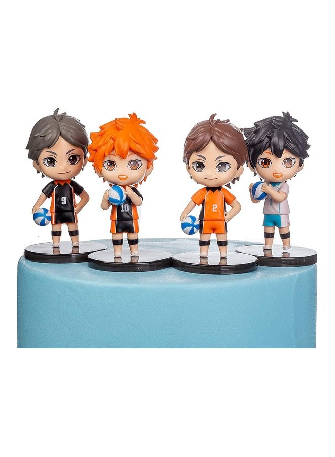 آيسانك 4 قطع من ألعاب تزيين الكيك لعيد الميلاد - Image 2