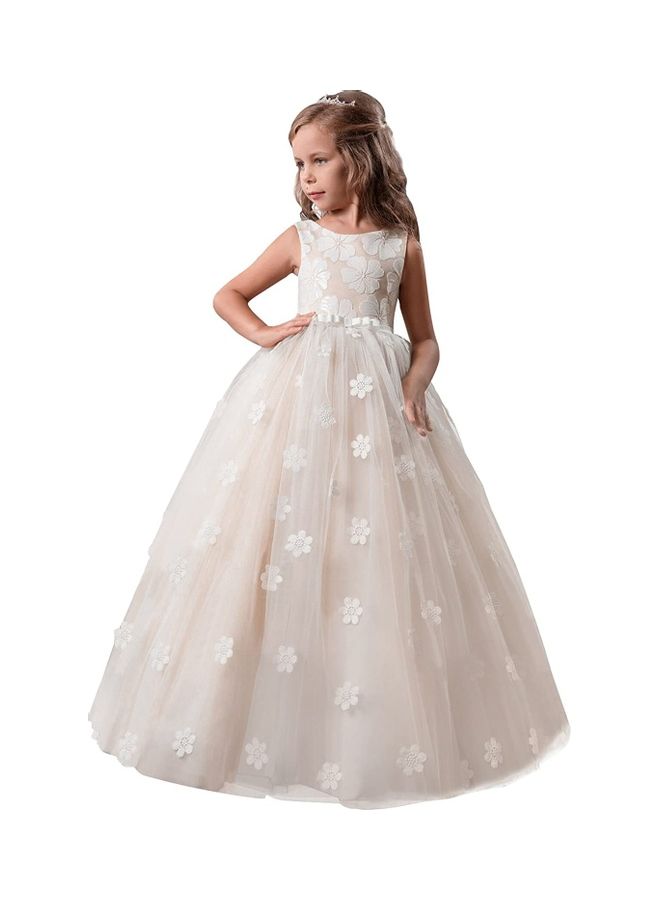 XiuWoo Princess Cosplay Costume with Tiara 130cm - Image 2
