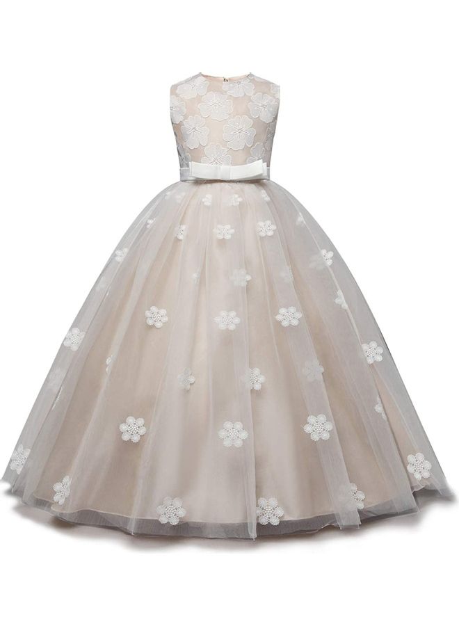 XiuWoo Princess Cosplay Costume with Tiara 130cm - Image 3