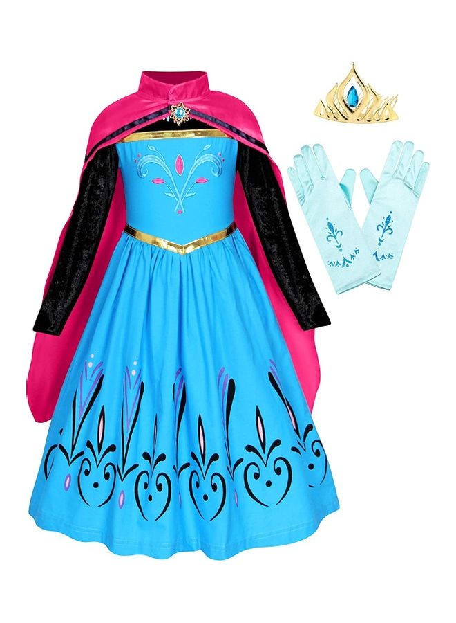 XiuWoo Princess Cosplay Carnival Dress-Up Costume With Accessories 130cm  - Image 1